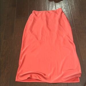 Old Navy Pink Midi Pencil Skirt for Casual Nights